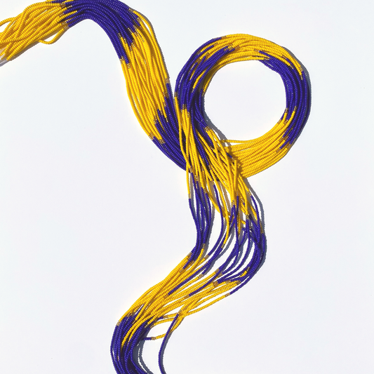 Yellow Tea Rose Traditional Waist Beads