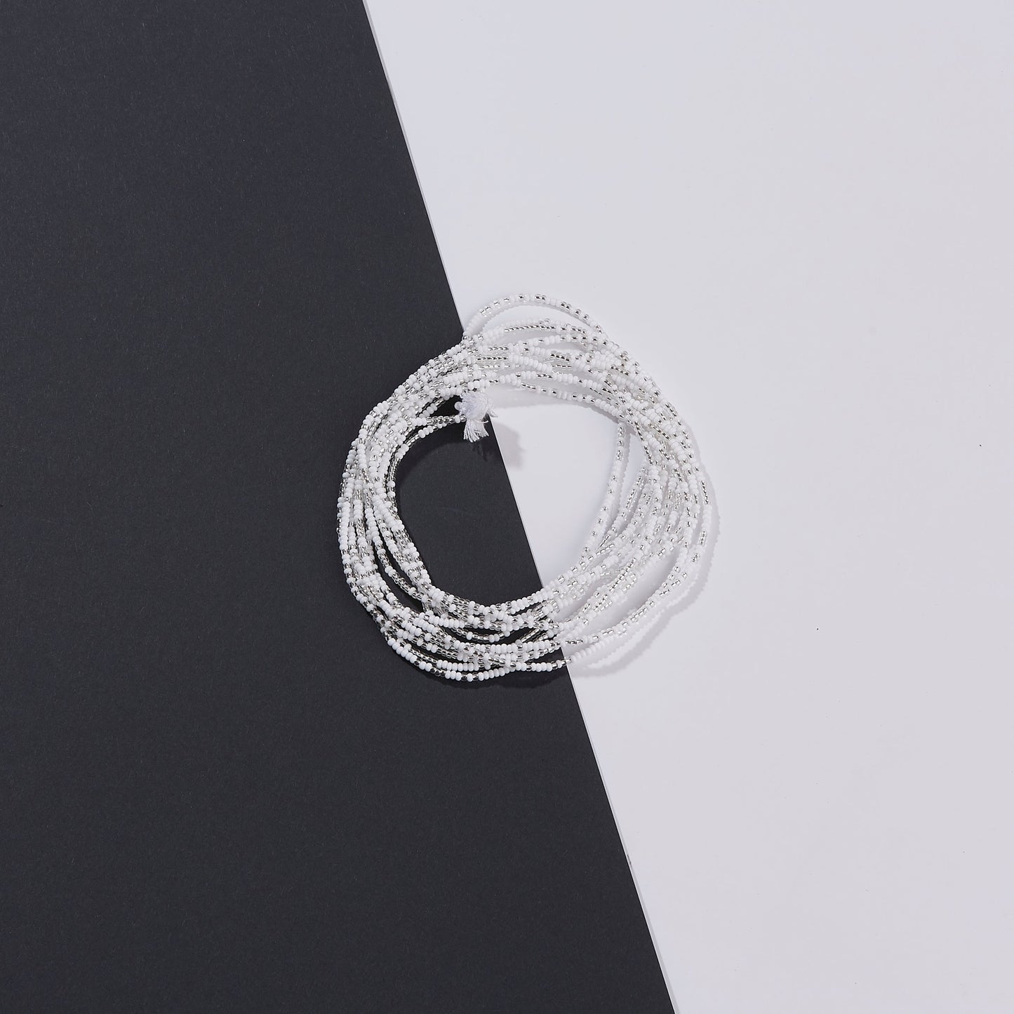 Ice Traditional Waist Beads