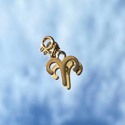 Aries Zodiac Charm