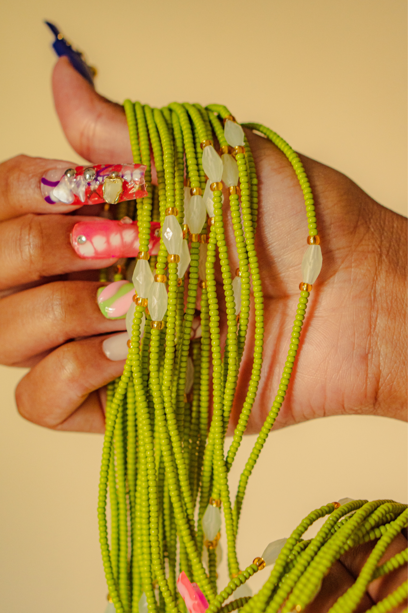 Tend My Garden Traditional Waist Beads