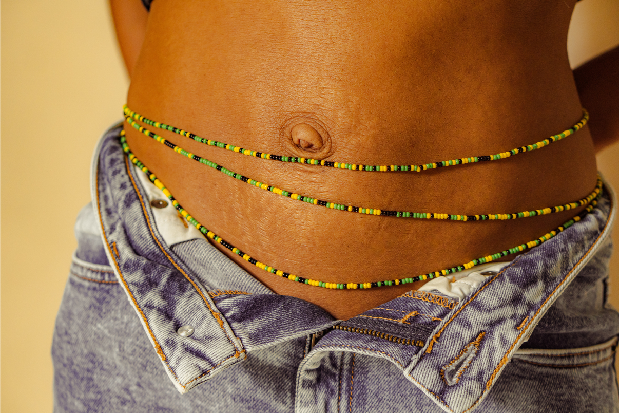 Big Woman Energy Traditional Waist Beads Fitbeads big-woman-energy-traditional-waist-beads-fitbeads
