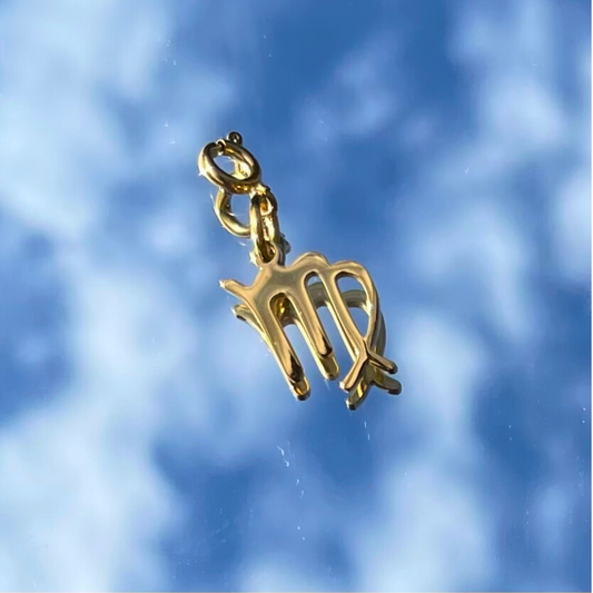 Virgo Zodiac Charm