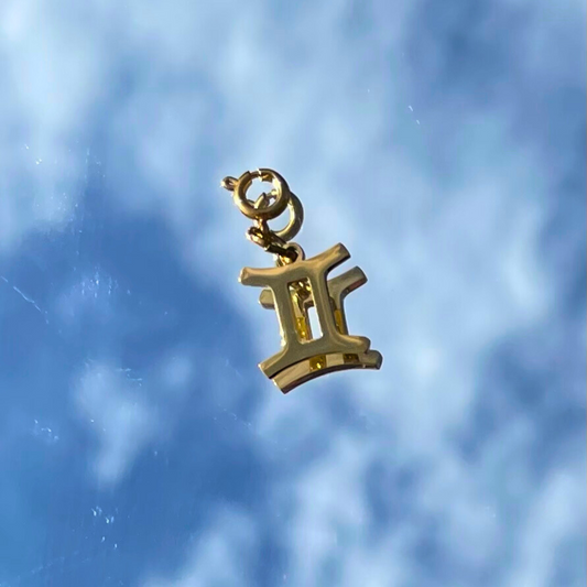 Gemini Zodiac Charm